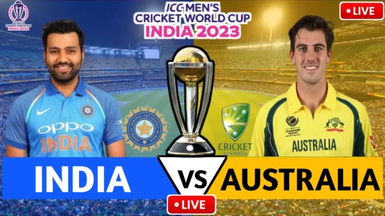 India Vs Australia,ICC World Cup 2023 Match 5:India Vs Australia Live Streaming